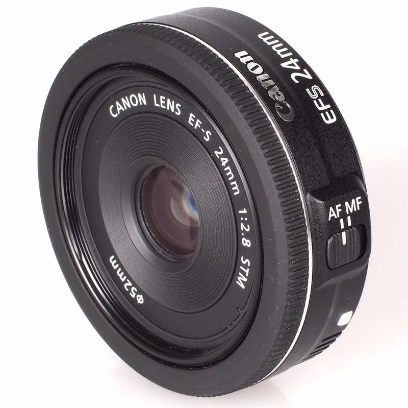 Canon EF-S 24mm f/2.8 STM レンズ Lente Canon EF-S 24mm f/2.8 STM | Compacta e Leve para Câmeras